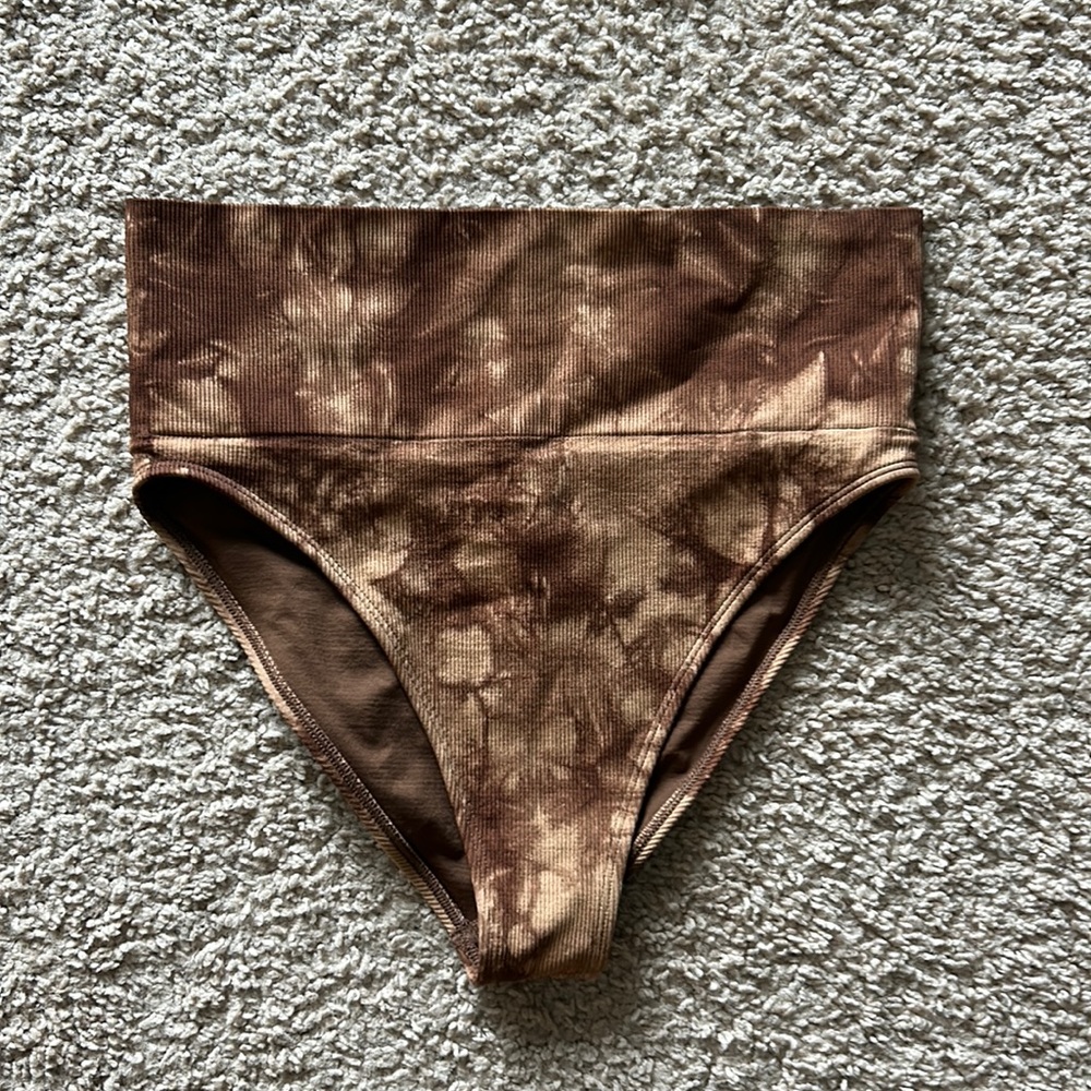 VS seamless rib high waist bikini bottoms - NWT